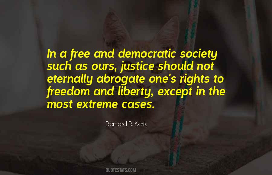Quotes About Democratic Freedom #222534
