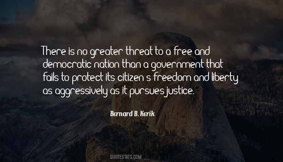 Quotes About Democratic Freedom #589245