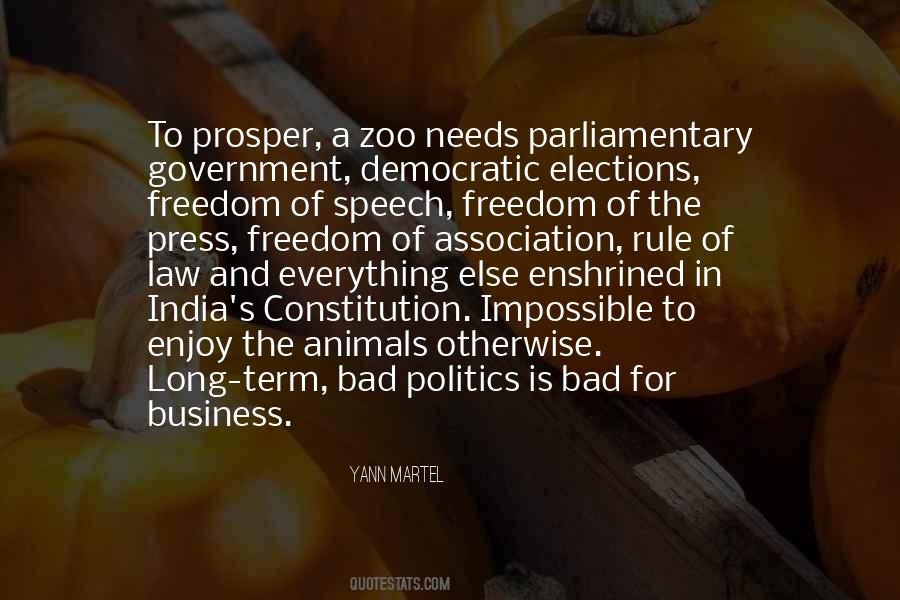 Quotes About Democratic Freedom #922043