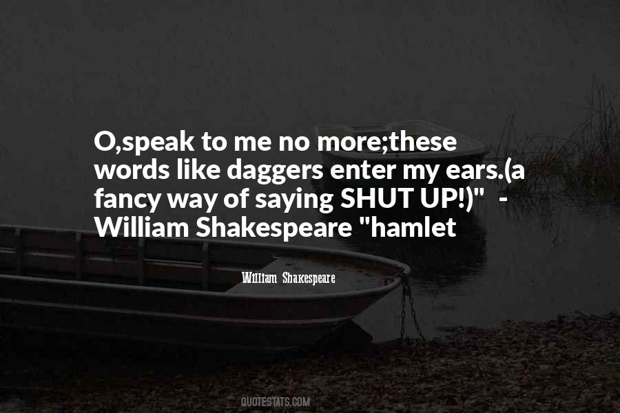 Quotes About The Words You Speak #136034