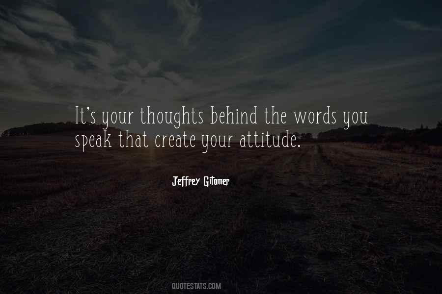 Quotes About The Words You Speak #800258