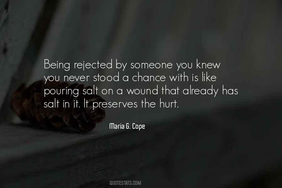 Quotes About Being Rejected #901740