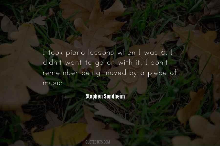 Music Lessons Quotes #1144979