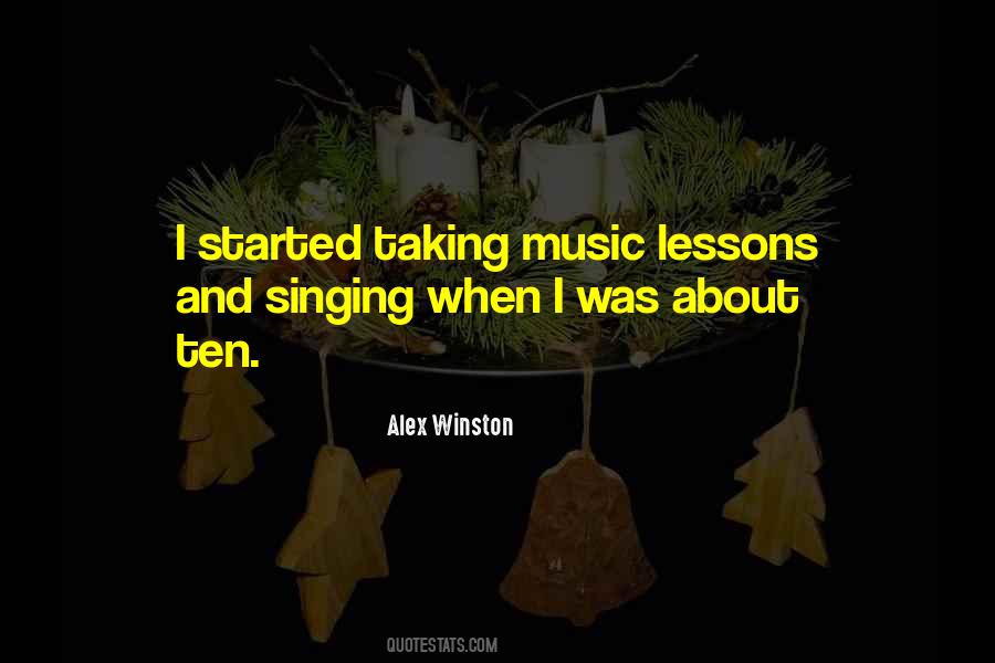 Music Lessons Quotes #91988