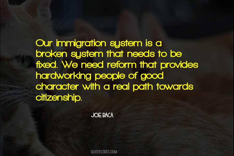 Quotes About Immigration Reform #1100993