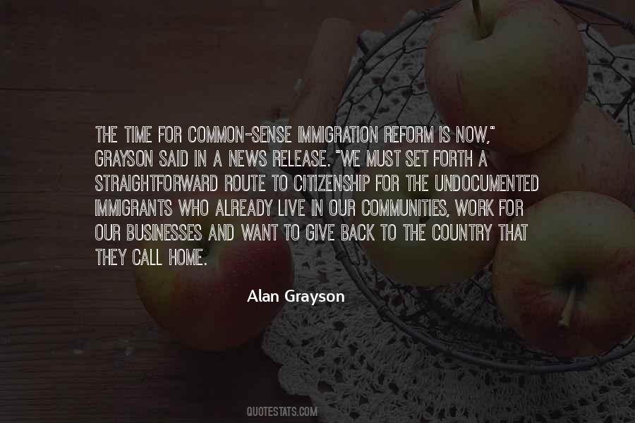 Quotes About Immigration Reform #1234372