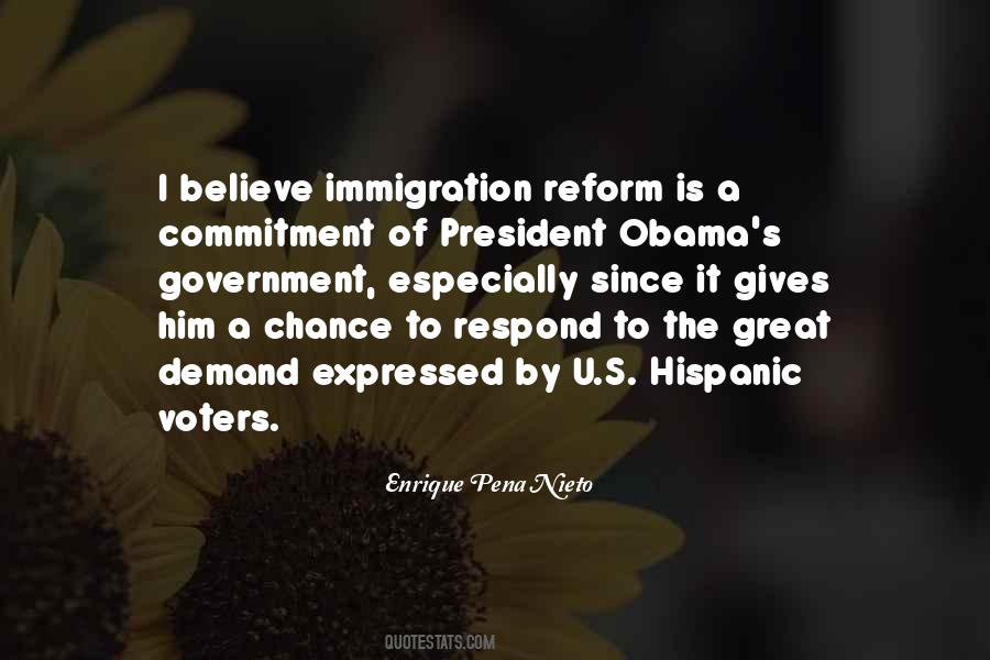Quotes About Immigration Reform #1576106