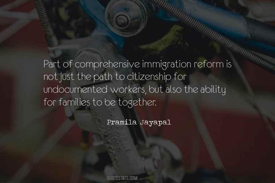 Quotes About Immigration Reform #1633450
