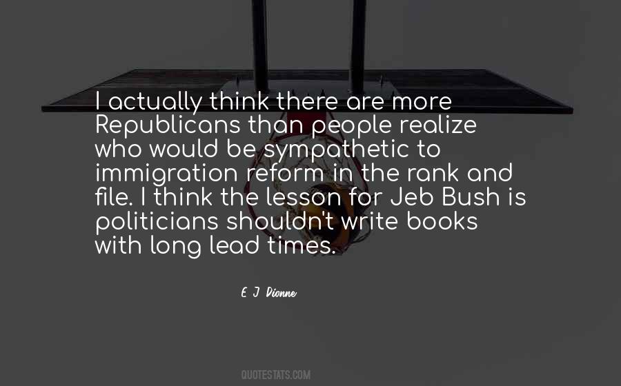 Quotes About Immigration Reform #412160