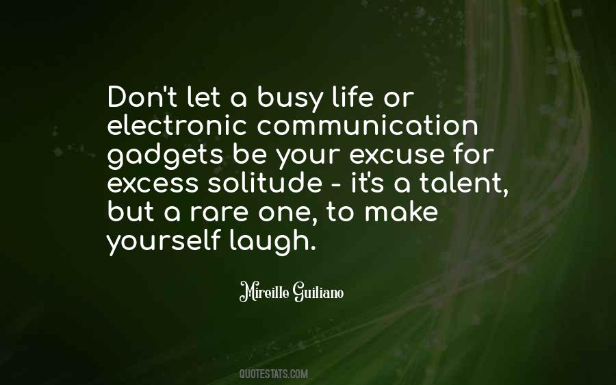 Quotes About Electronic Communication #1639372