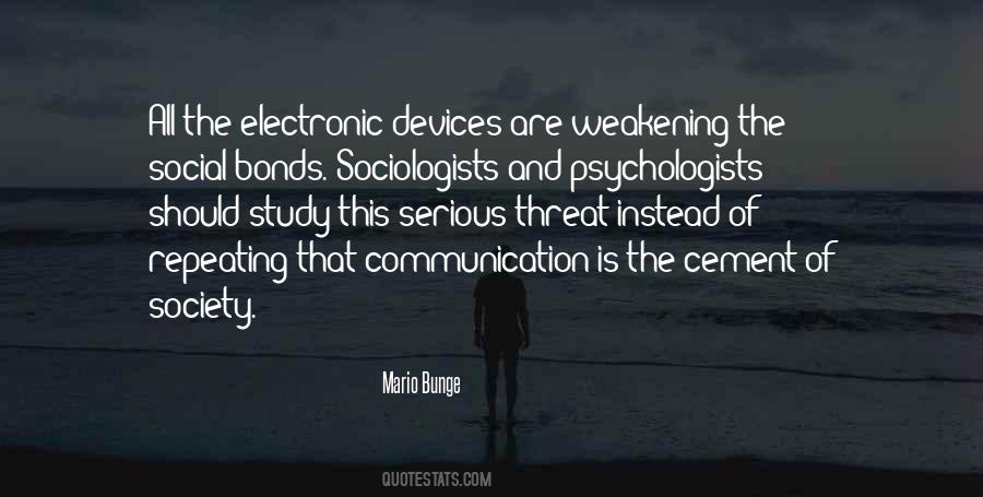 Quotes About Electronic Communication #912306