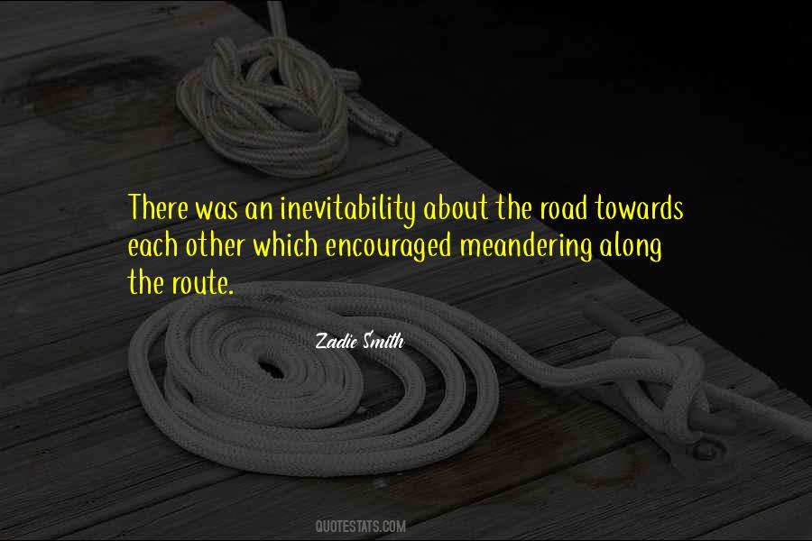 Quotes About Meandering #951682