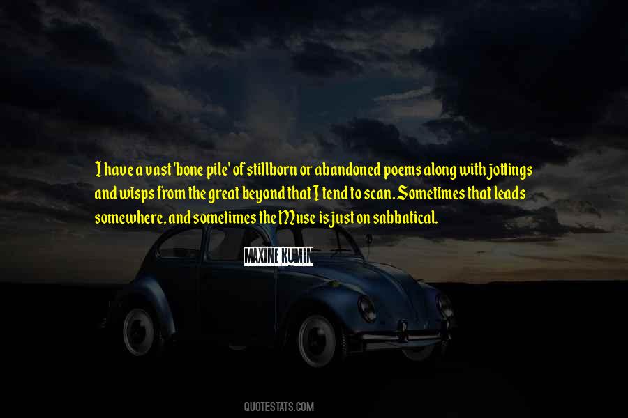 Quotes About Sabbatical #606786