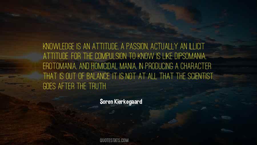 Passion And Knowledge Quotes #185955
