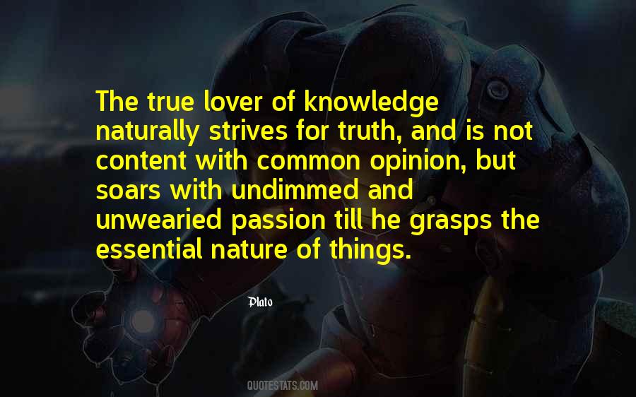 Passion And Knowledge Quotes #562221