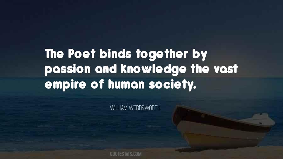 Passion And Knowledge Quotes #659950
