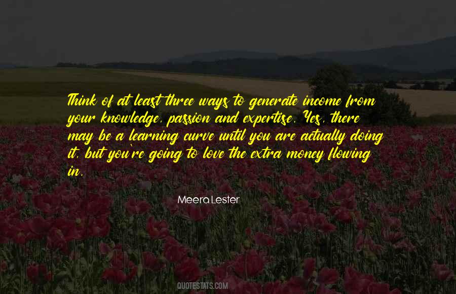 Passion And Knowledge Quotes #869817