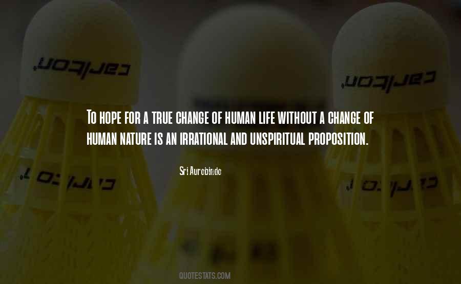 Quotes About True Human Nature #1482813