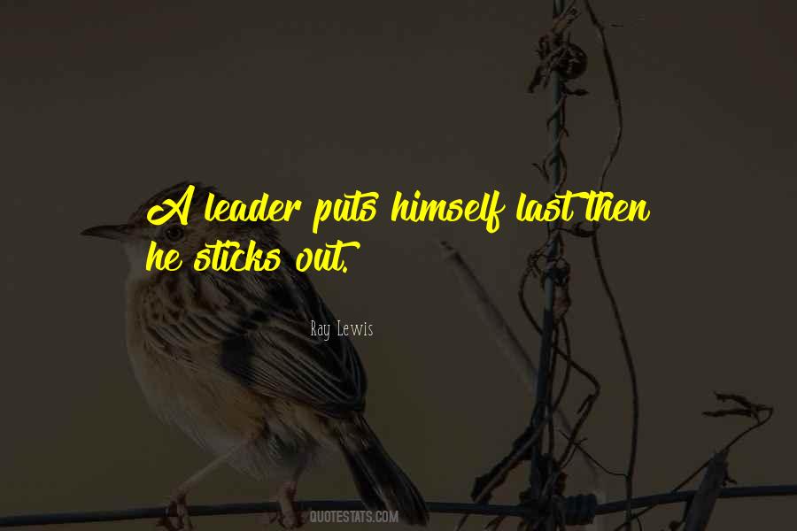 Quotes About A Leader #1764298