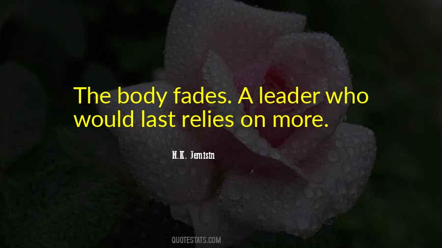 Quotes About A Leader #1811004