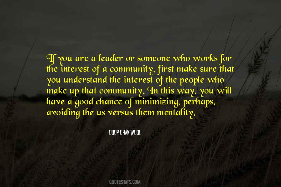 Quotes About A Leader #1868712