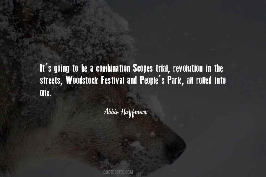 Quotes About Woodstock Festival #635131