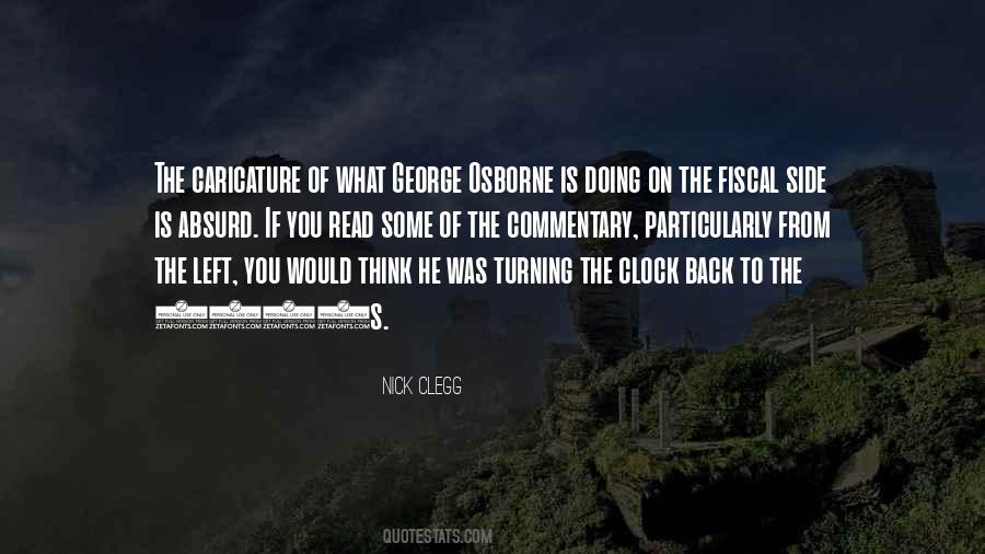 Quotes About Turning The Clock Back #36736