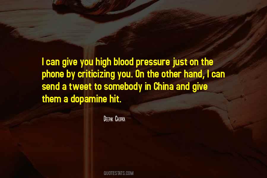 Quotes About High Blood Pressure #95729