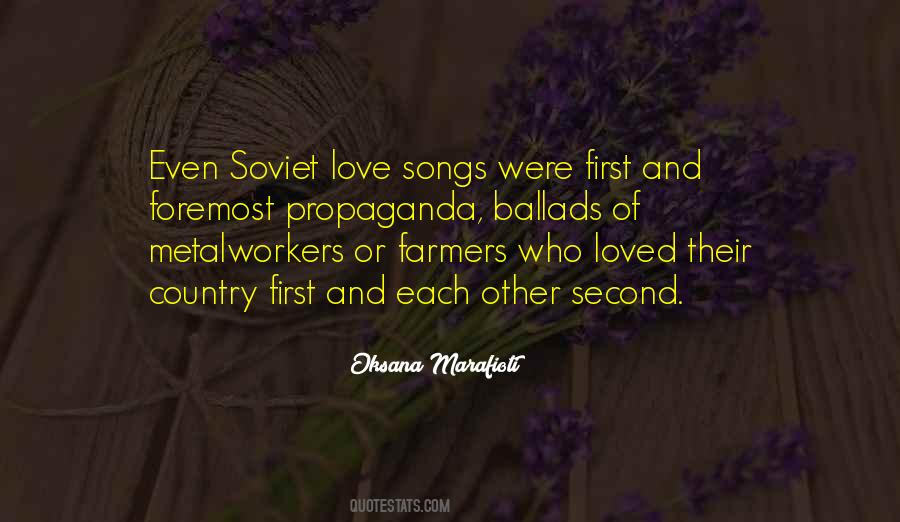 Soviet Love Quotes #867497