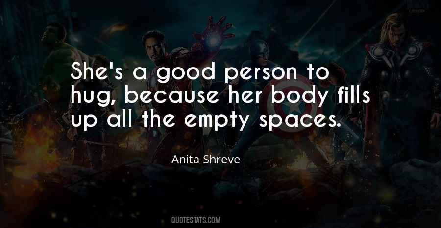 Quotes About Empty Spaces #1586704