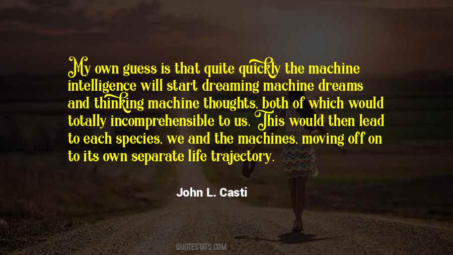 Quotes About Thinking And Dreaming #1525640