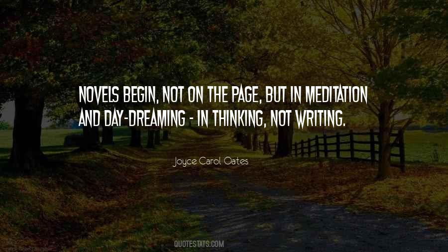 Quotes About Thinking And Dreaming #759739