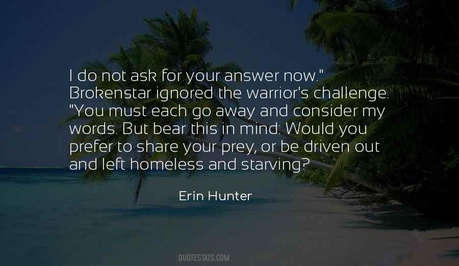 Hunter And Prey Quotes #349853