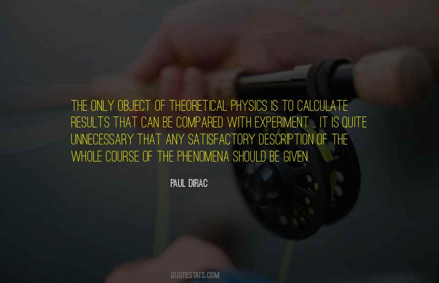 Paul Am Dirac Quotes #1108791