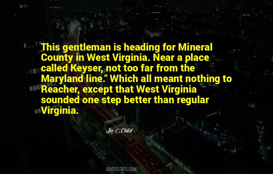 Quotes About West Virginia #1199017