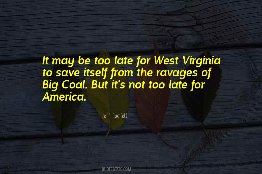 Quotes About West Virginia #1464421