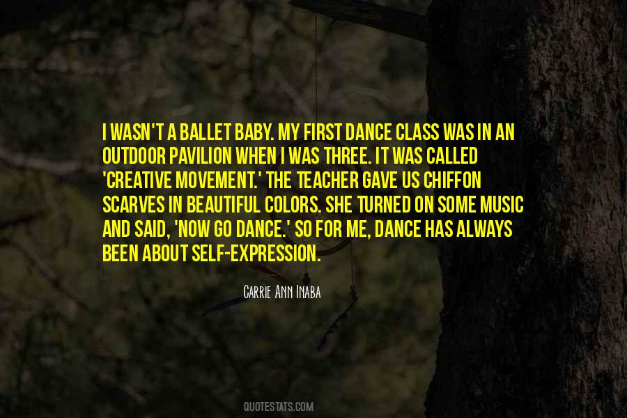 Ballet Class Quotes #402410