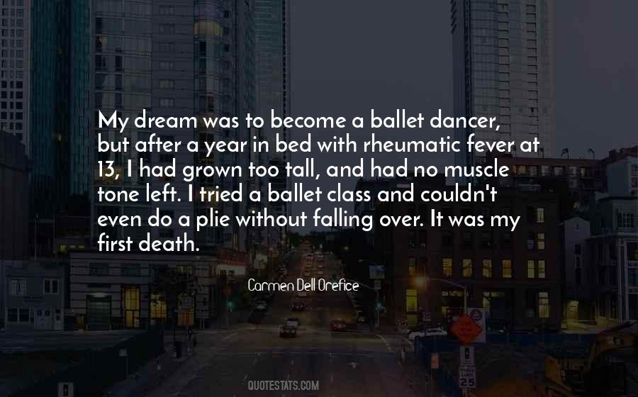 Ballet Class Quotes #830189