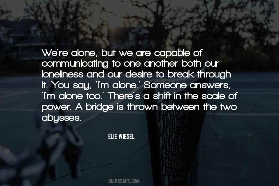 Quotes About I M Alone #1754997