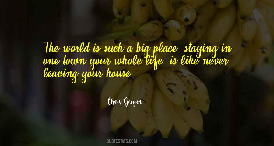Leaving And Staying Quotes #1037785