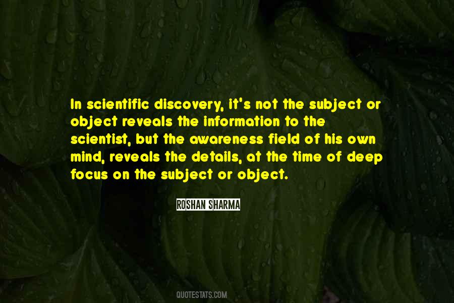 Mind Field Quotes #172593