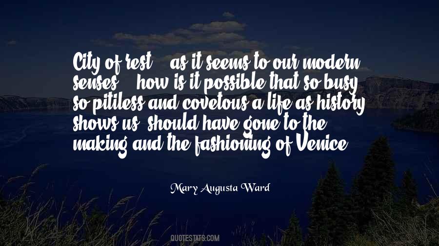 Quotes About A Busy City #1437402