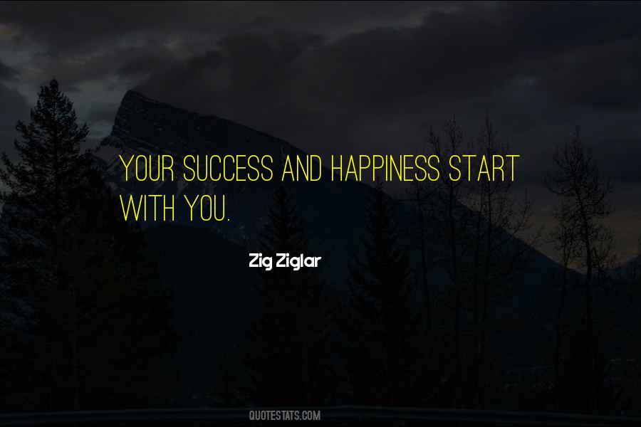 Success Happiness Quotes #172423