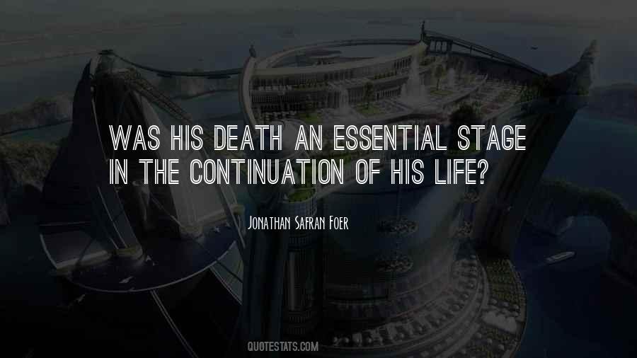 Quotes About Life In Death #13374