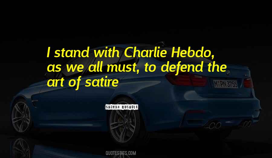 Quotes About Satire #1240730