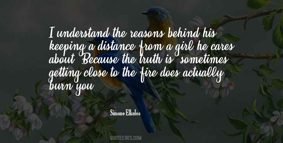 Distance From Quotes #1785079