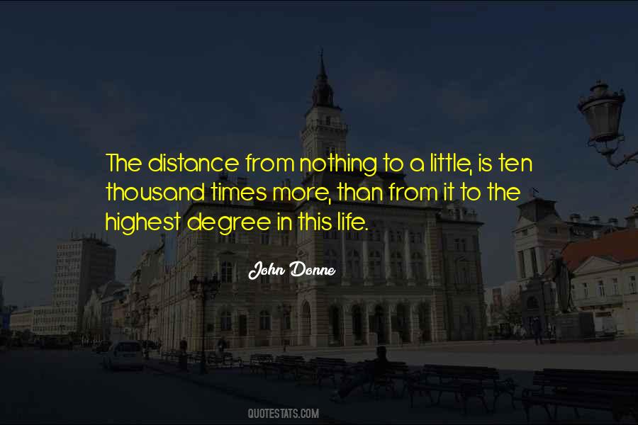 Distance From Quotes #294812