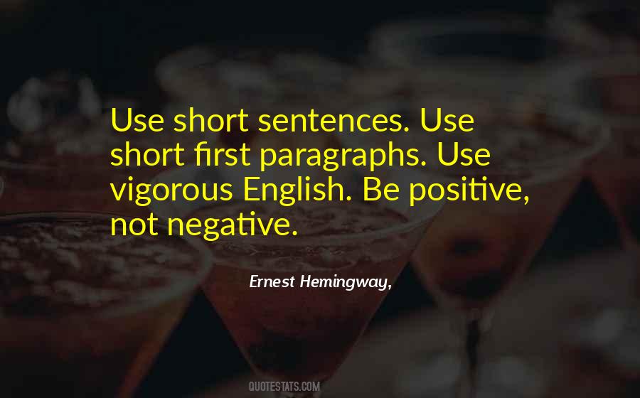 Quotes About Paragraphs #1317765