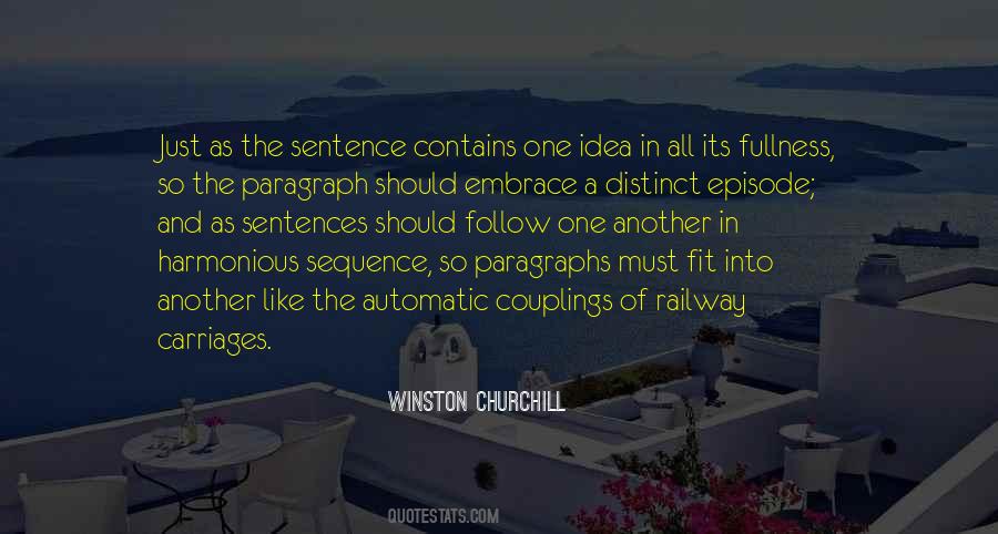 Quotes About Paragraphs #162385