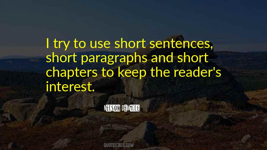 Quotes About Paragraphs #389387